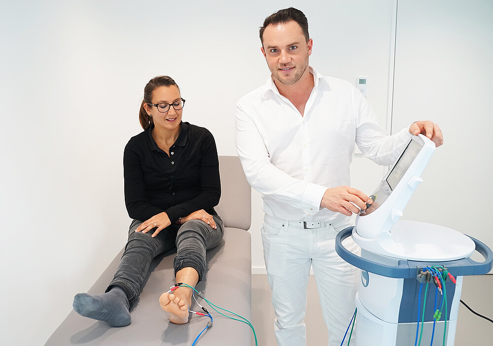 Elektromyografie (EMG) | Orthopäde Düsseldorf | Wörenkämper & Radke